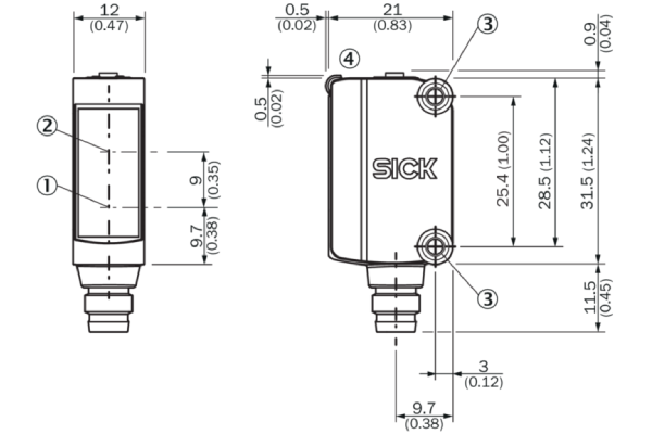 سنسور کنتراست با کد KTM-WP11181P