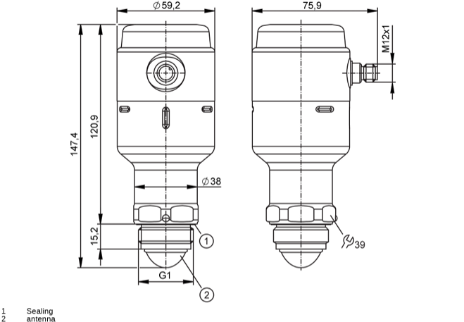 سنسور کنترل سطح LW2720